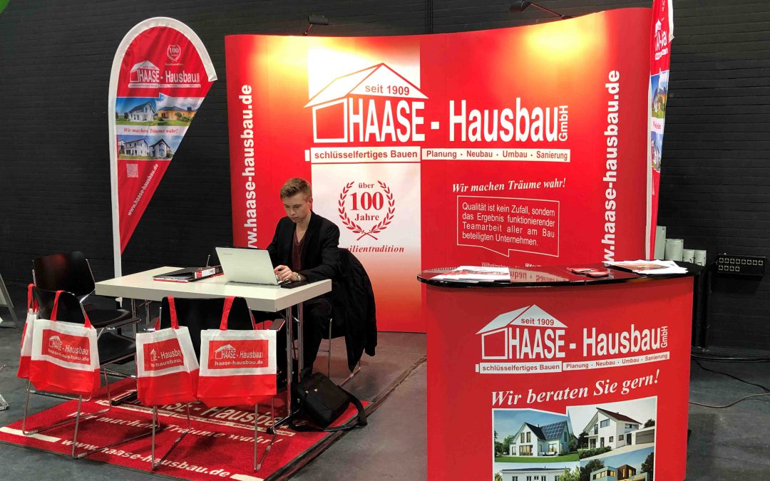 Messestand - Haase Hausbau